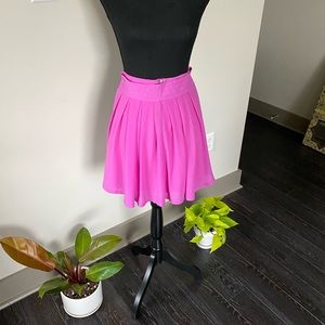 LoveRiche fushia chiffon skirt Medium